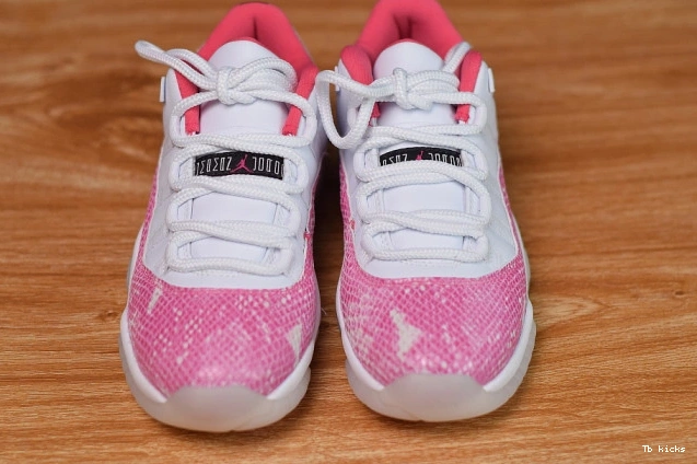 Cheap TBK AH7860-106 Jordan 11 WMNS Pink Snakeskin Low Air 0705